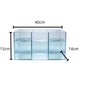 Bettera 3 divisiones 40 x 14 x 15 CM