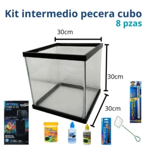 Kit Intermedio Pecera Cubo