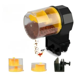 Alimentador automatico para peces