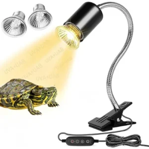Lampara para tortugas Luz UVA/UVB (Con regulador de potencia y timmer)